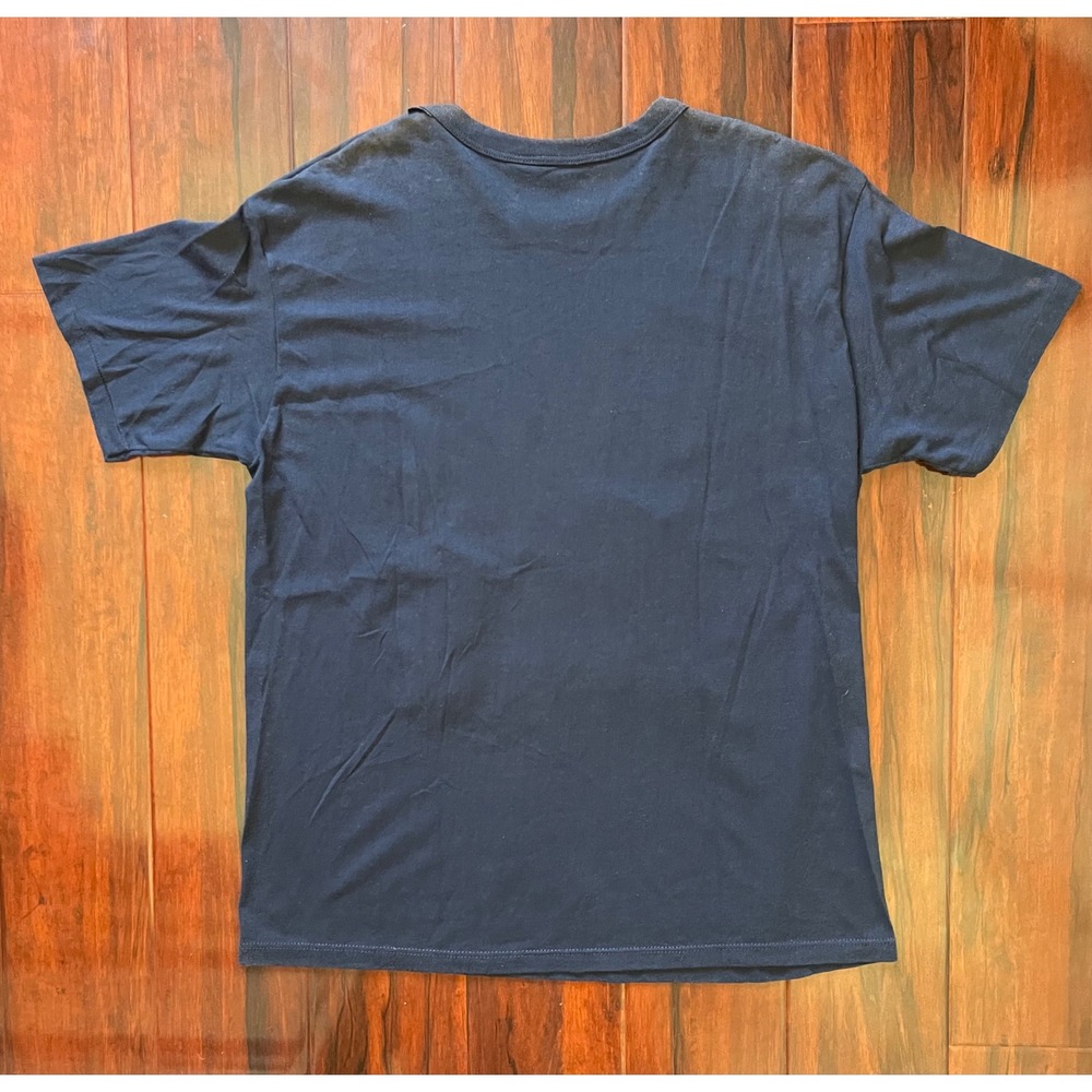 Vintage Notre Dame Fighting Irish Champion Tee Shirt Navy Blue 80s NCAA Mens XXL - Picture 4 of 12